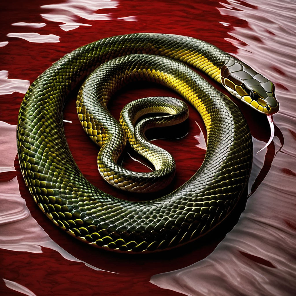 Фото Сонник змея укусила до крови #3